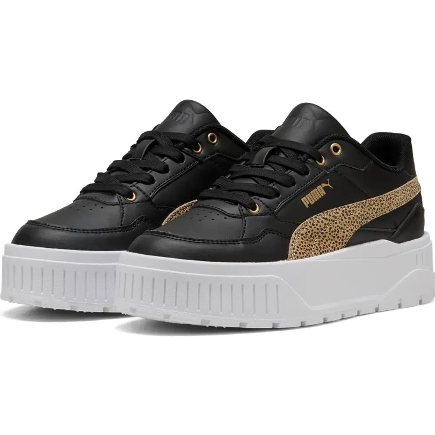 Zapatillas Puma Urbanas Mujer Karmen Ii Idol Topcat color negro | Platanitos