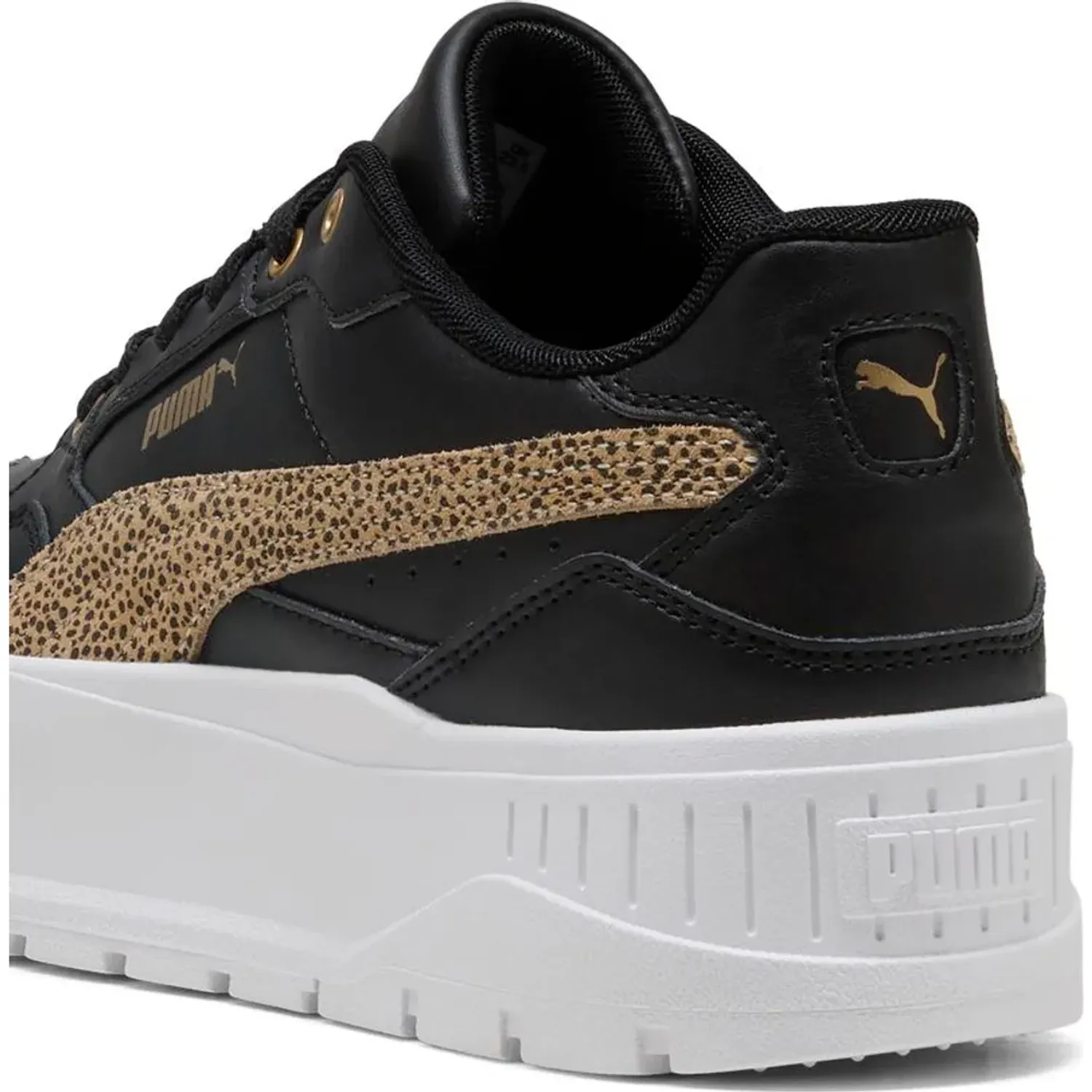 Zapatillas Puma Urbanas Mujer Karmen Ii Idol Topcat color negro | Platanitos