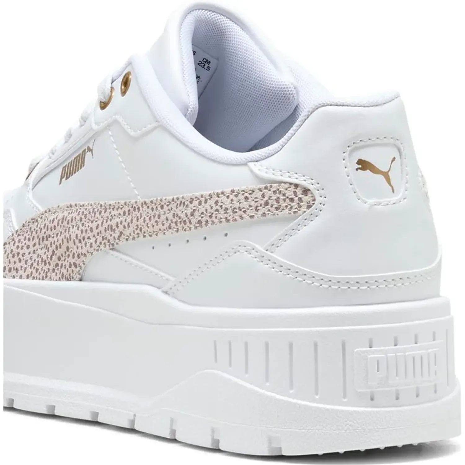 Zapatillas Puma Urbanas Mujer Karmen Ii Idol Topcat color blanco | Platanitos