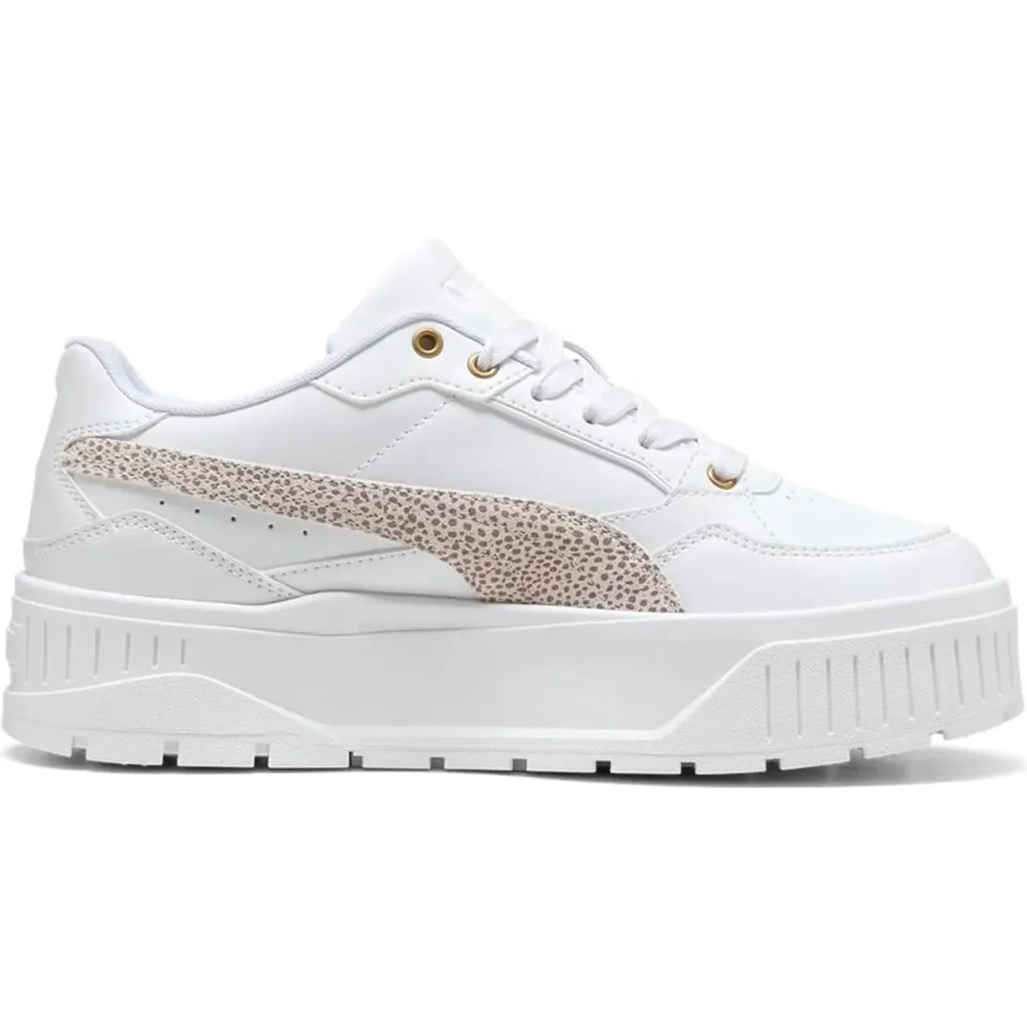 Zapatillas Puma Urbanas Mujer Karmen Ii Idol Topcat color blanco | Platanitos