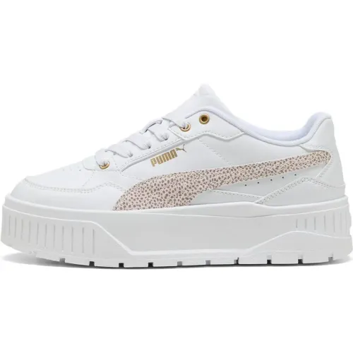 Zapatillas Puma Urbanas Mujer Karmen Ii Idol Topcat color blanco | Platanitos