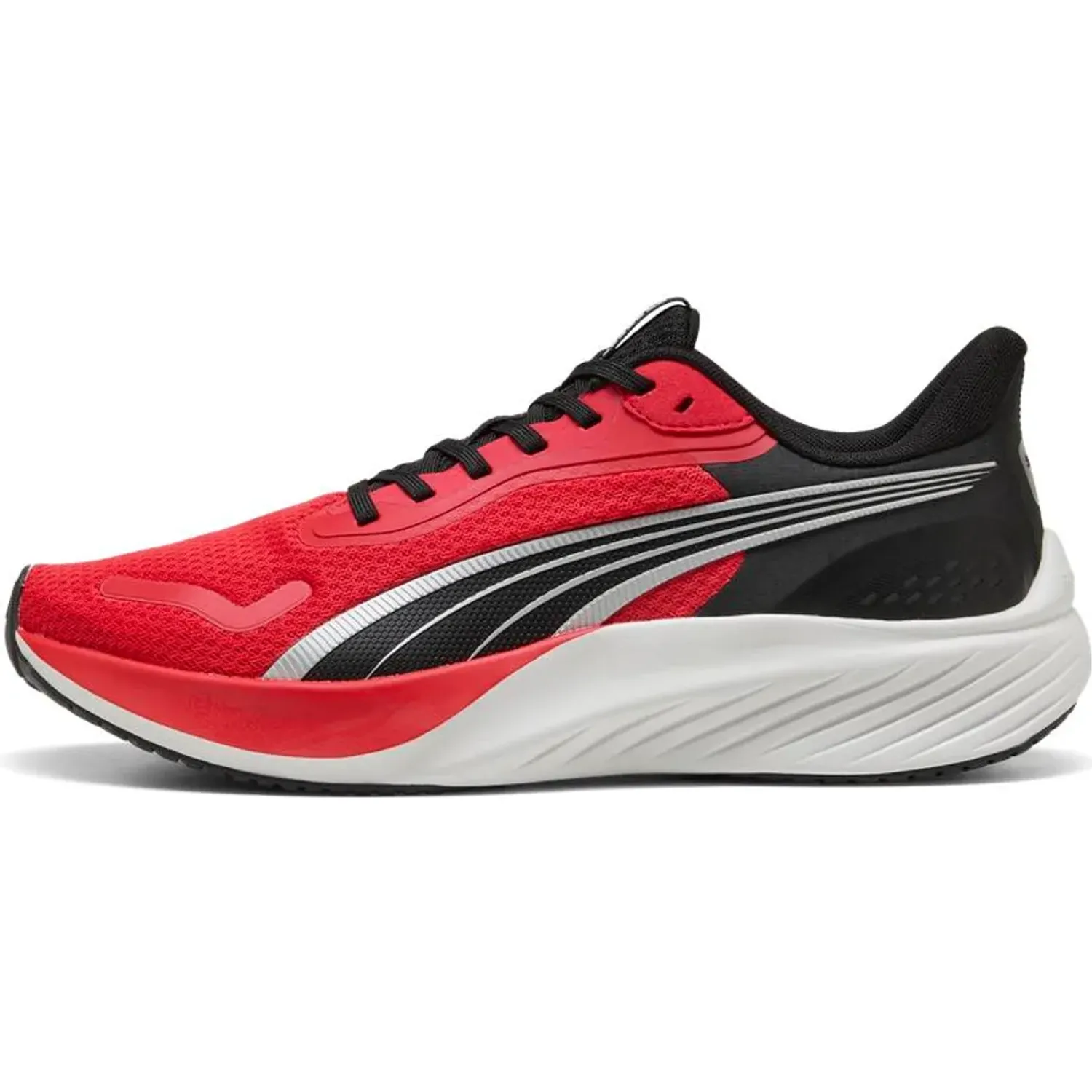 Zapatillas Puma Running Hombre Pounce Lite color rojo | Platanitos