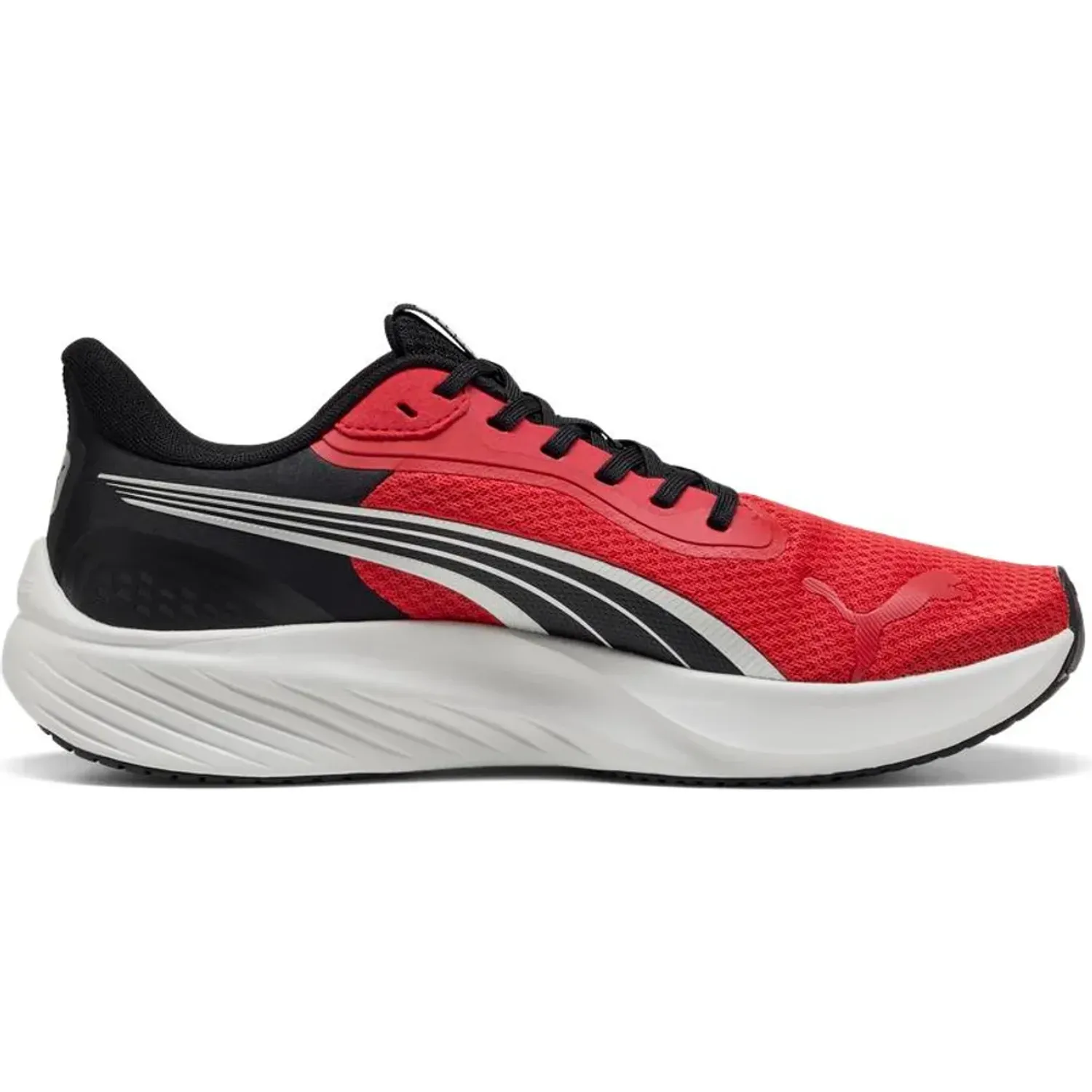 Zapatillas Puma Running Hombre Pounce Lite color rojo | Platanitos