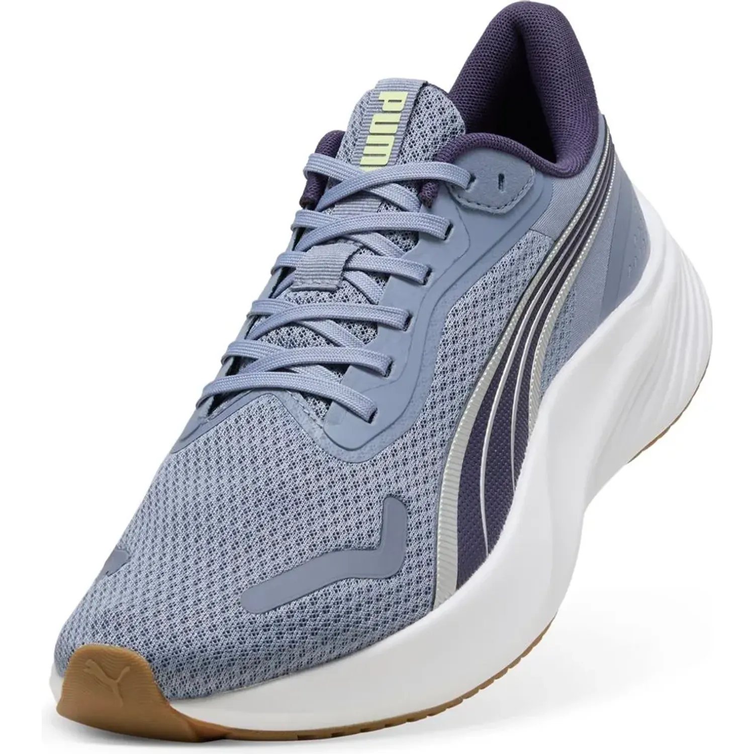Zapatillas Puma Running Hombre Pounce Lite color gris | Platanitos