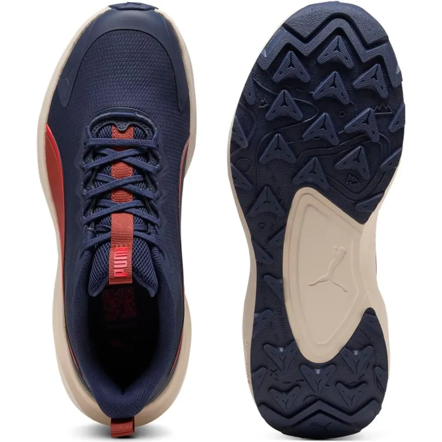 Zapatillas Puma Running Hombre Skyrocket Lite Trail color azul | Platanitos