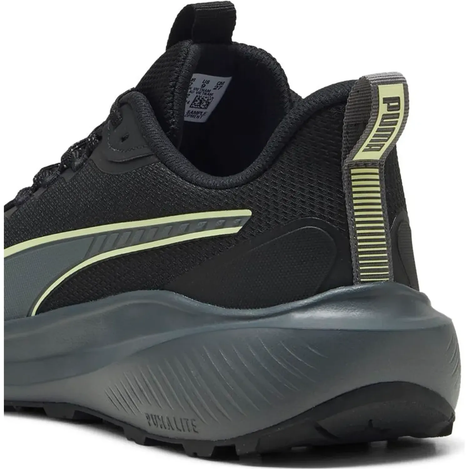 Zapatillas Puma Running Hombre Skyrocket Lite Trail color negro | Platanitos