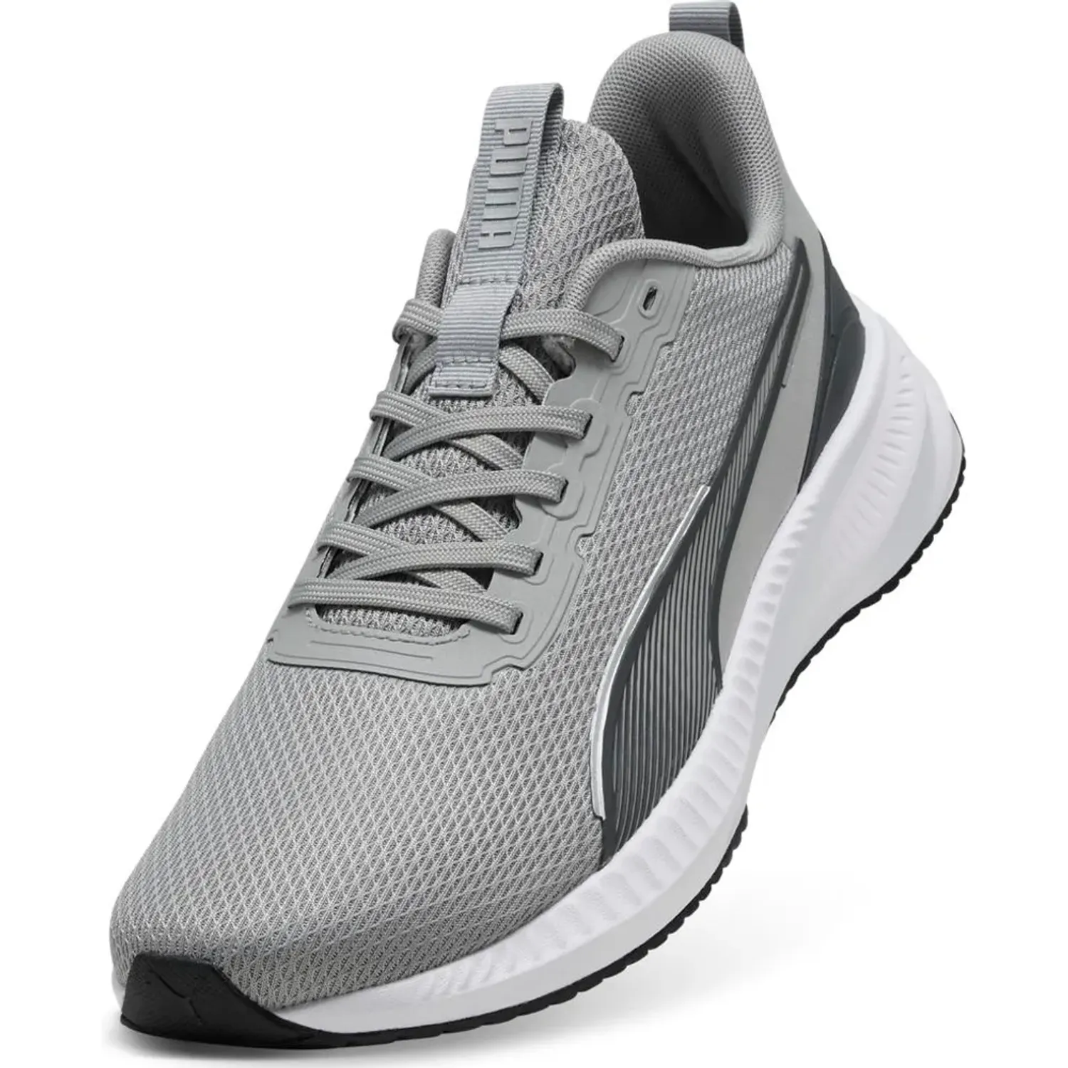 Zapatillas Puma Running Hombre Flyer Lite 3 color gris | Platanitos