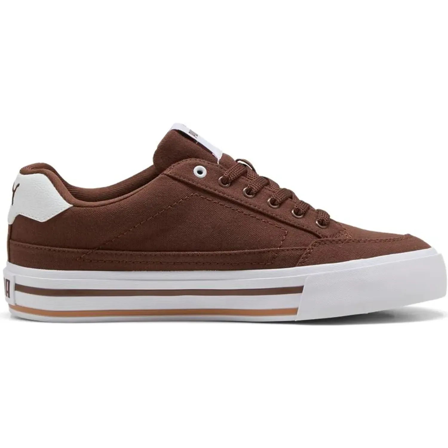 Zapatillas Puma Urbanas Hombre Court Classic Vulc Fs color marrón | Platanitos