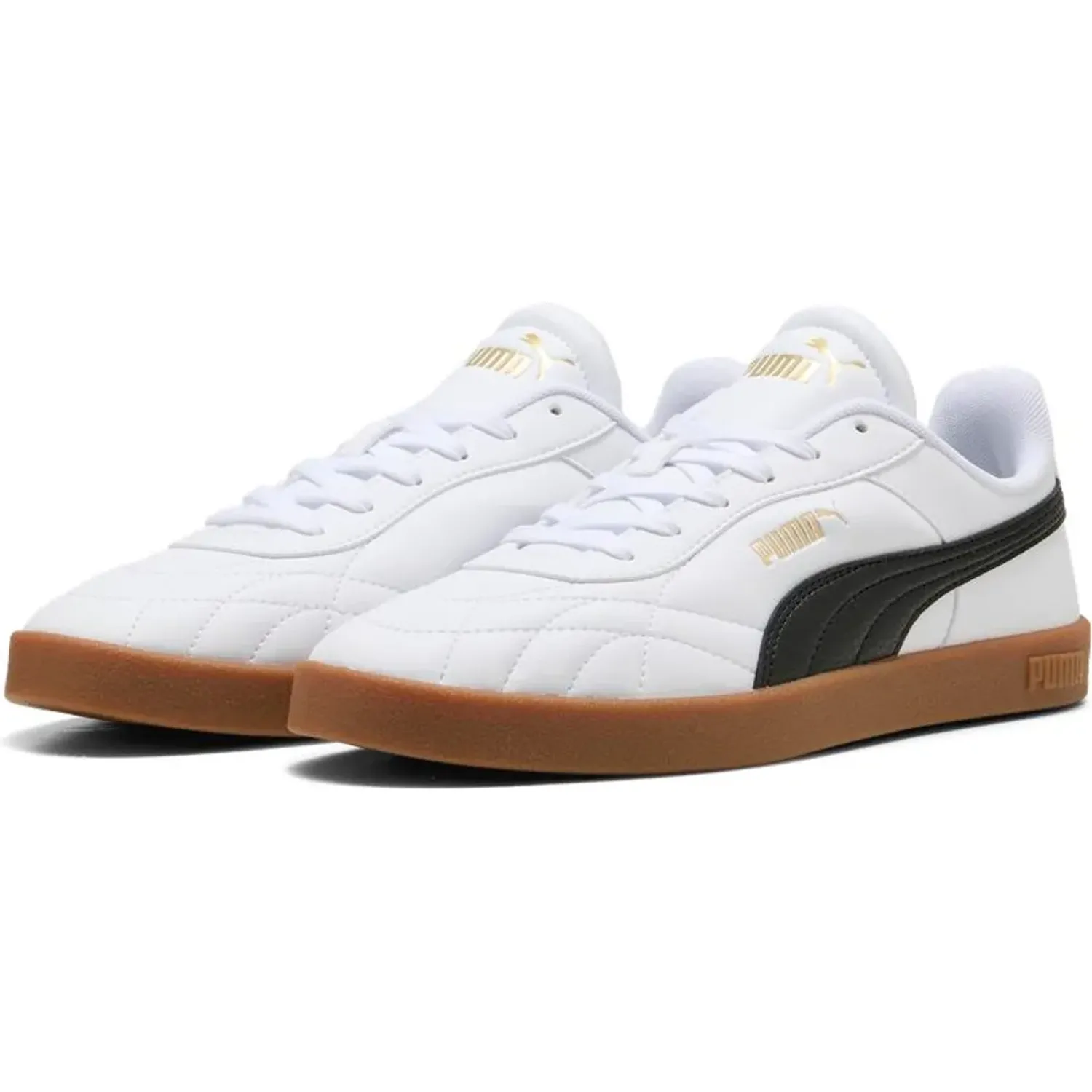 Zapatillas Puma Urbanas Hombre Club Ii Indoor color blanco | Platanitos