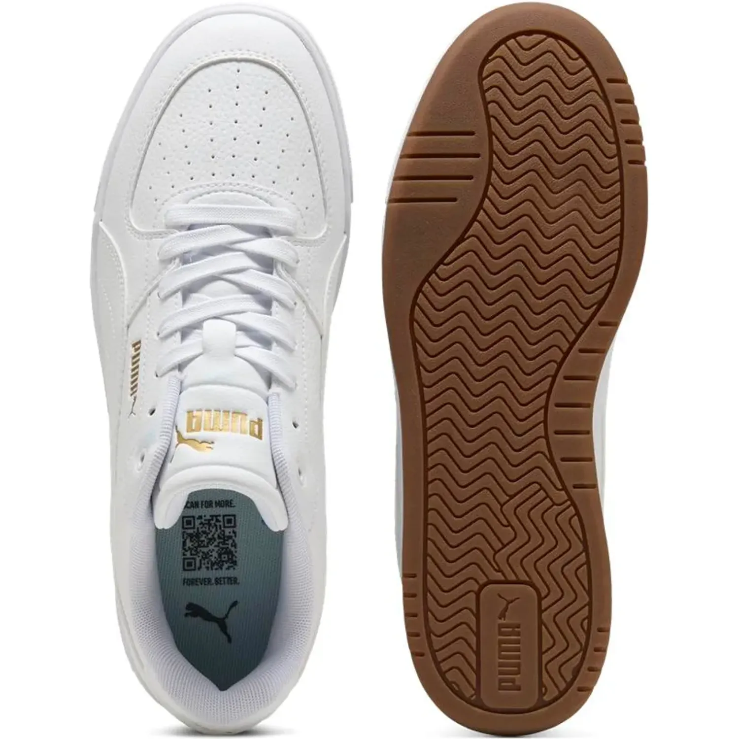 Zapatillas Puma Urbanas Hombre Caven Iii color blanco | Platanitos