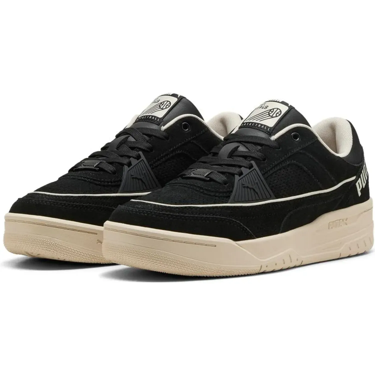 Zapatillas Puma Urbanas Hombre Rebound Retro Sport Sd color negro | Platanitos