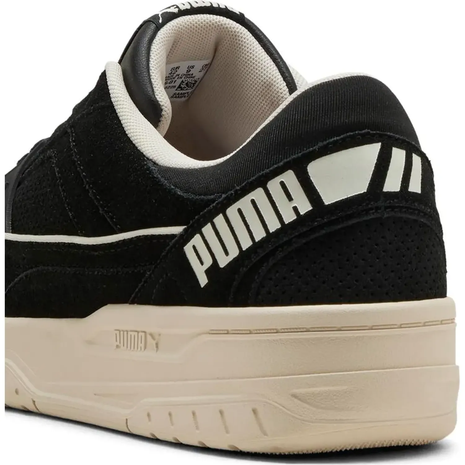 Zapatillas Puma Urbanas Hombre Rebound Retro Sport Sd color negro | Platanitos