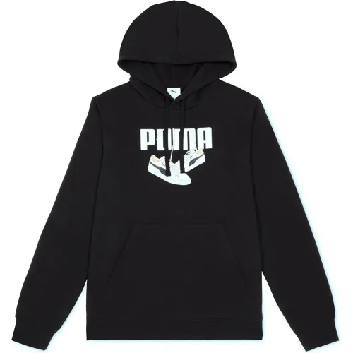 Puma Polera Deportivo Hombre Ess Graphic Sneaker Hoodie Fl