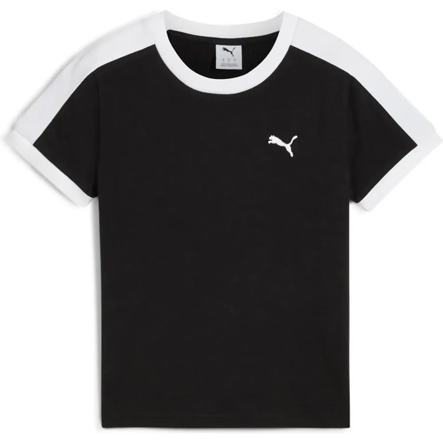 Polo Puma Deportivo Mujer T7 Always On Slim Tee color negro | Platanitos