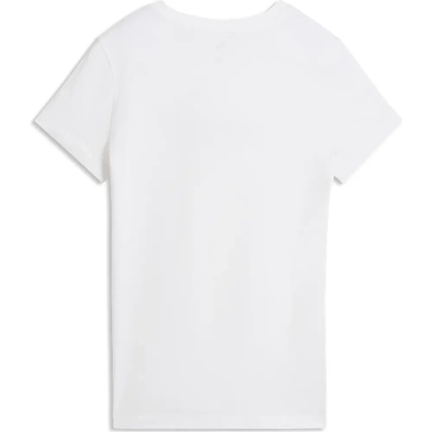Polo Puma Deportivo Mujer Ess No. 1 Logo Tee (S) color blanco | Platanitos