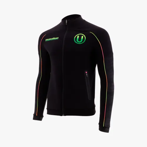 Casaca Universitario Futbol Hombre Universitario color negro | Platanitos