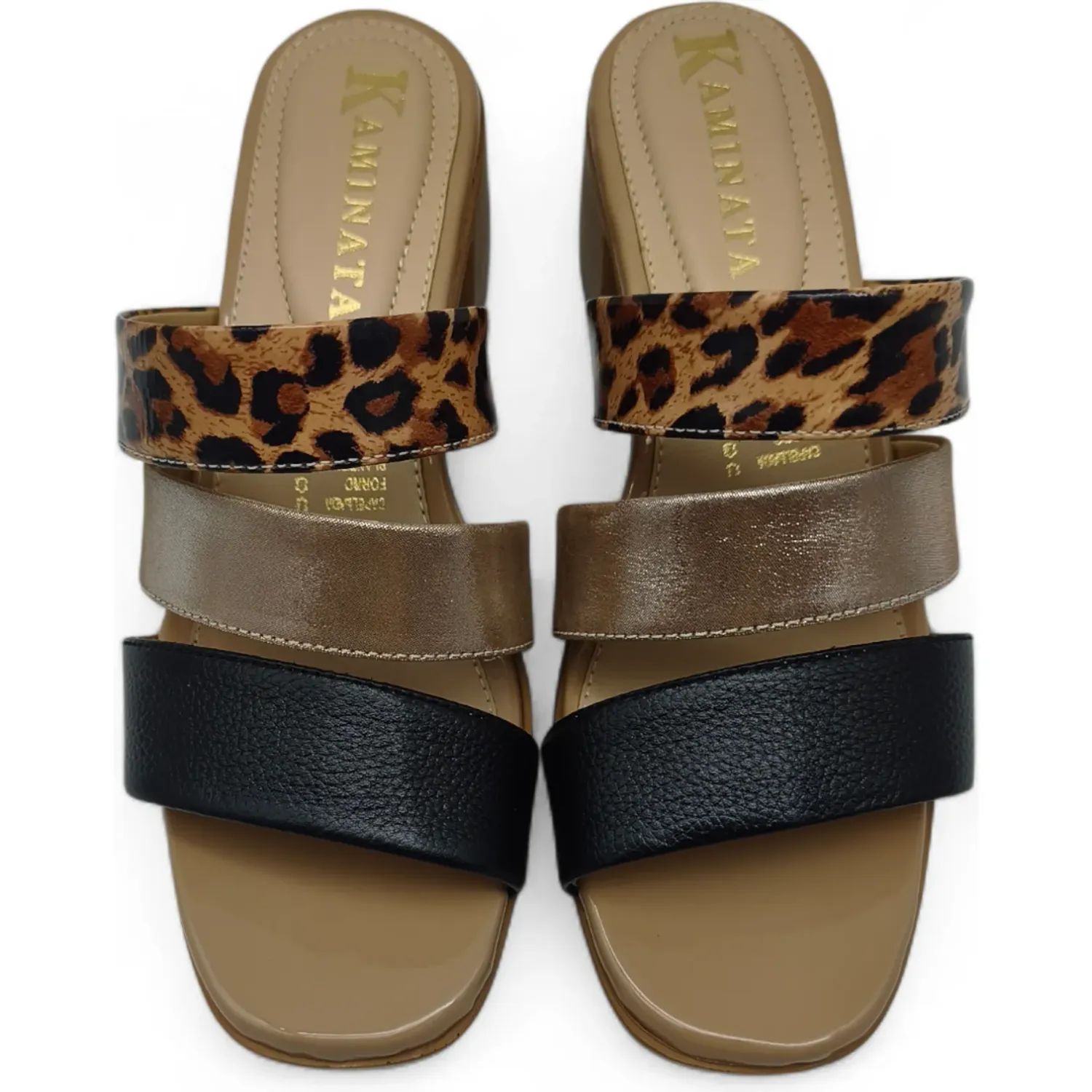 KAMINATA Sandalia Kaminata Casual Mujer Deo color animal print | Platanitos