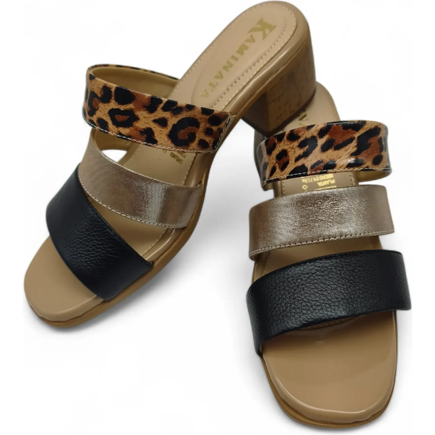 KAMINATA Sandalia Kaminata Casual Mujer Deo color animal print | Platanitos