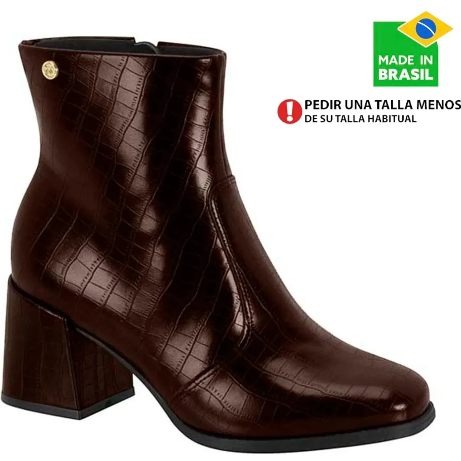 Botin Moleca De Vestir Mujer 5352 color cafe | Platanitos