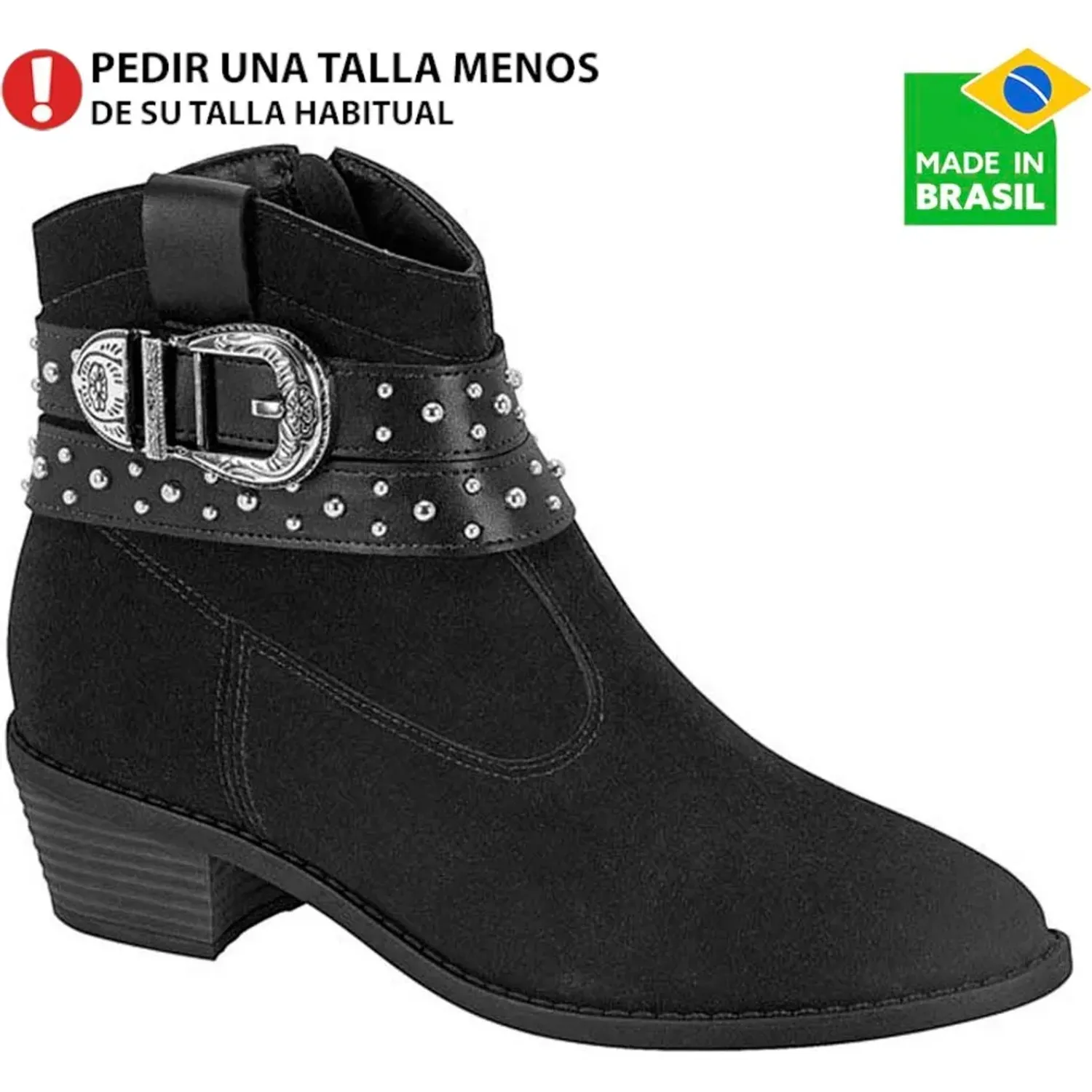 Botin Moleca De Vestir Mujer 5353 color negro | Platanitos