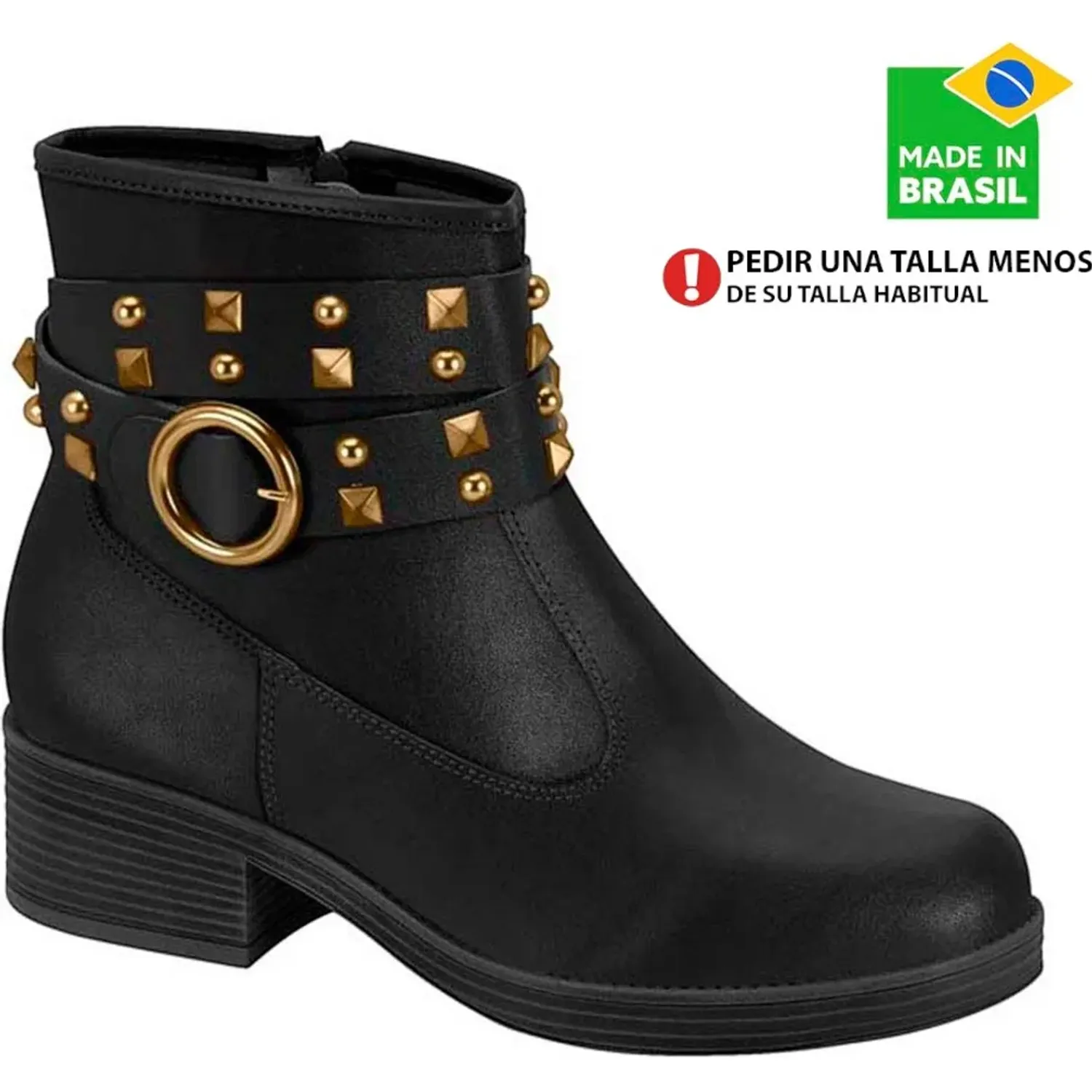 Botin Moleca De Vestir Mujer 5354 color negro | Platanitos