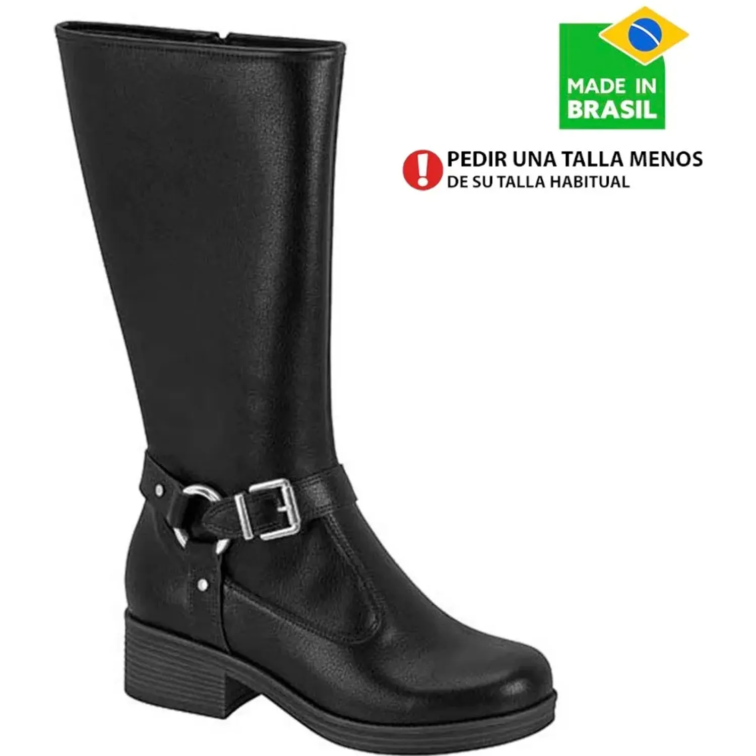 Botas Moleca  Mujer 5354 color negro | Platanitos
