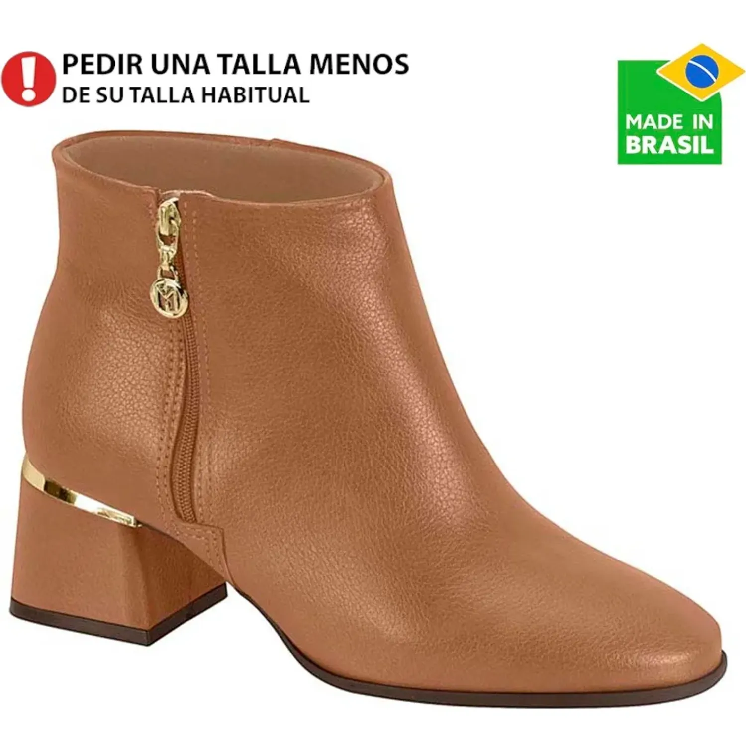 Botin Modare De Vestir Mujer 7082 color caramelo | Platanitos