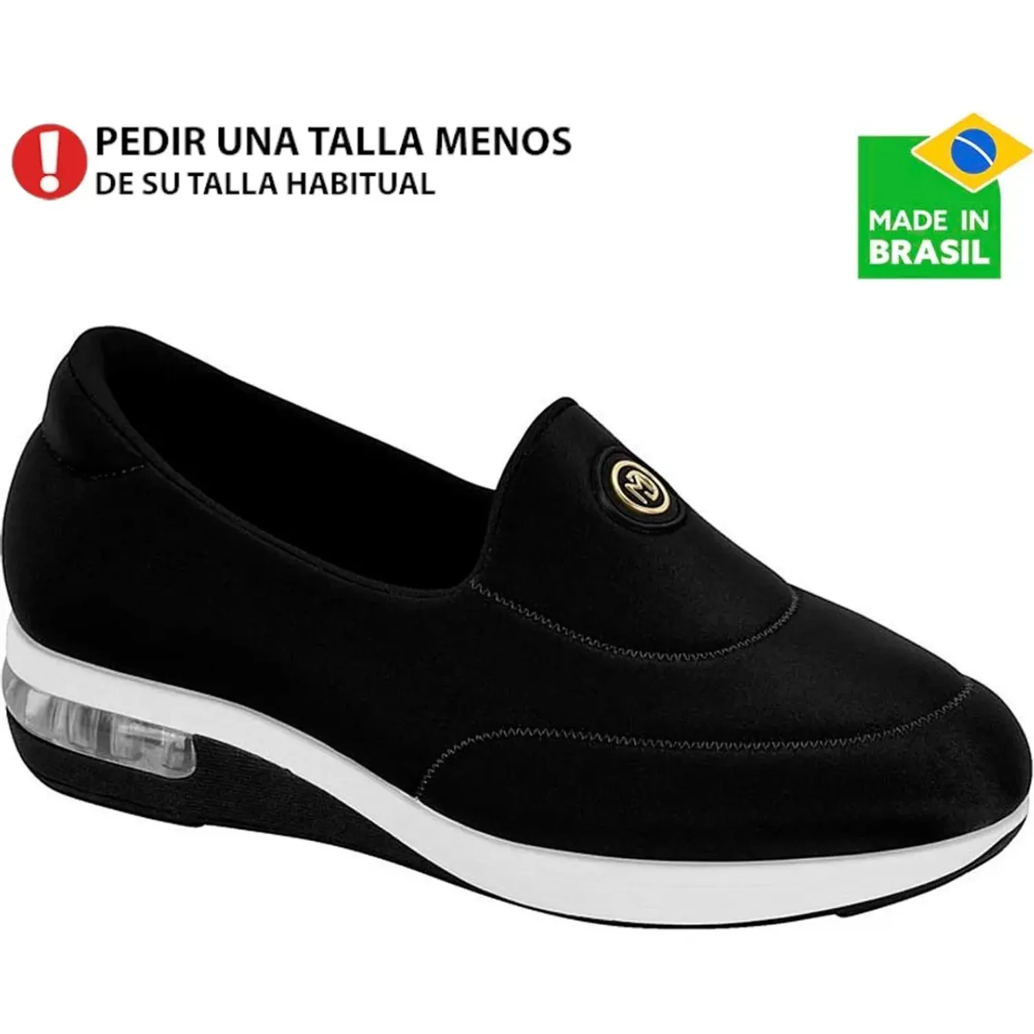 Mocasines Modare Mujer 7320 color negro | Platanitos