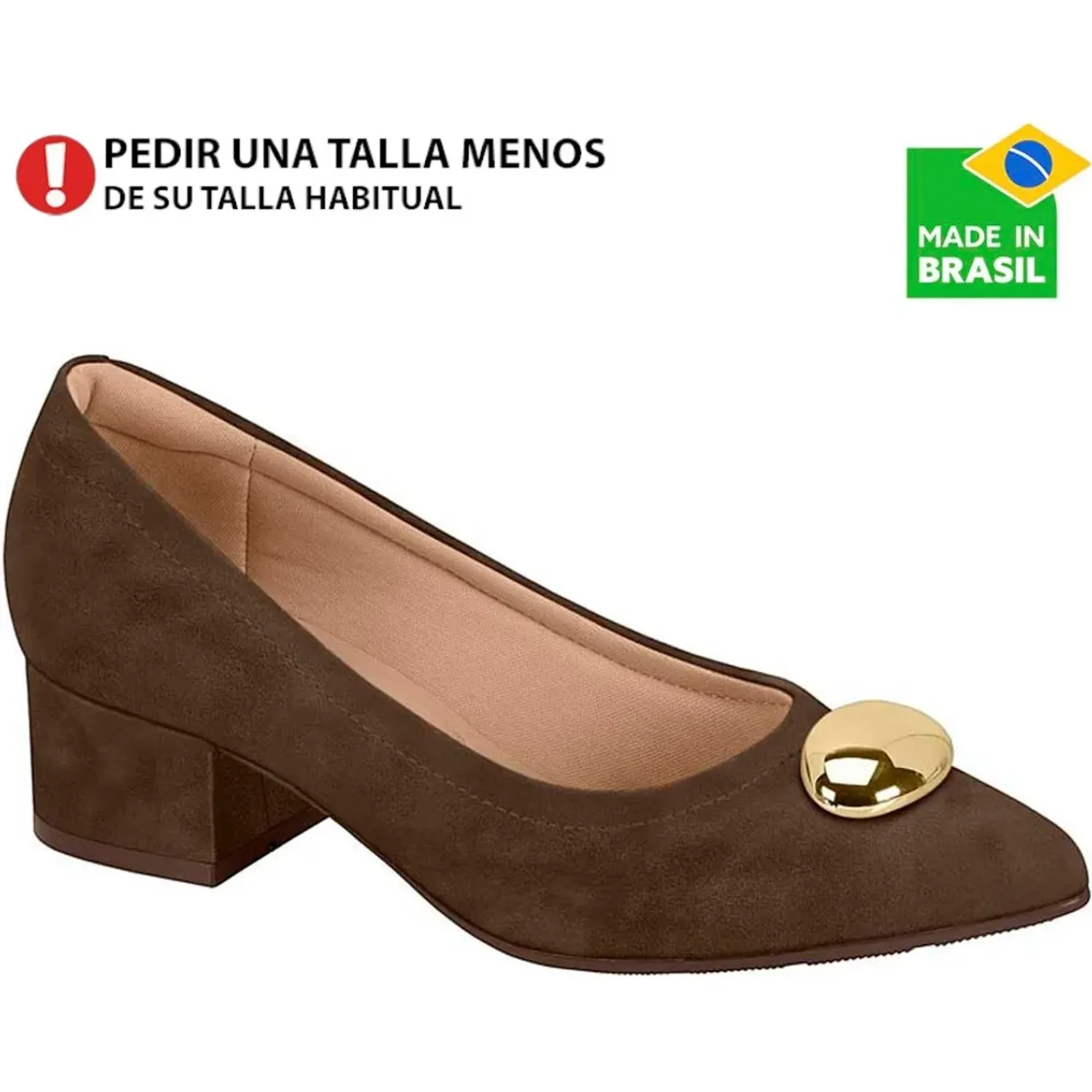 MODARE Calzado Modare De Vestir Mujer 7340 color chocolate | Platanitos