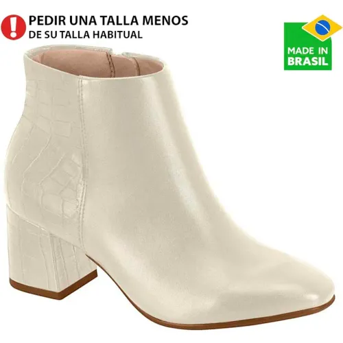 Mujer BEIRA RIO Blanco Botin De Vestir Mujer 9076