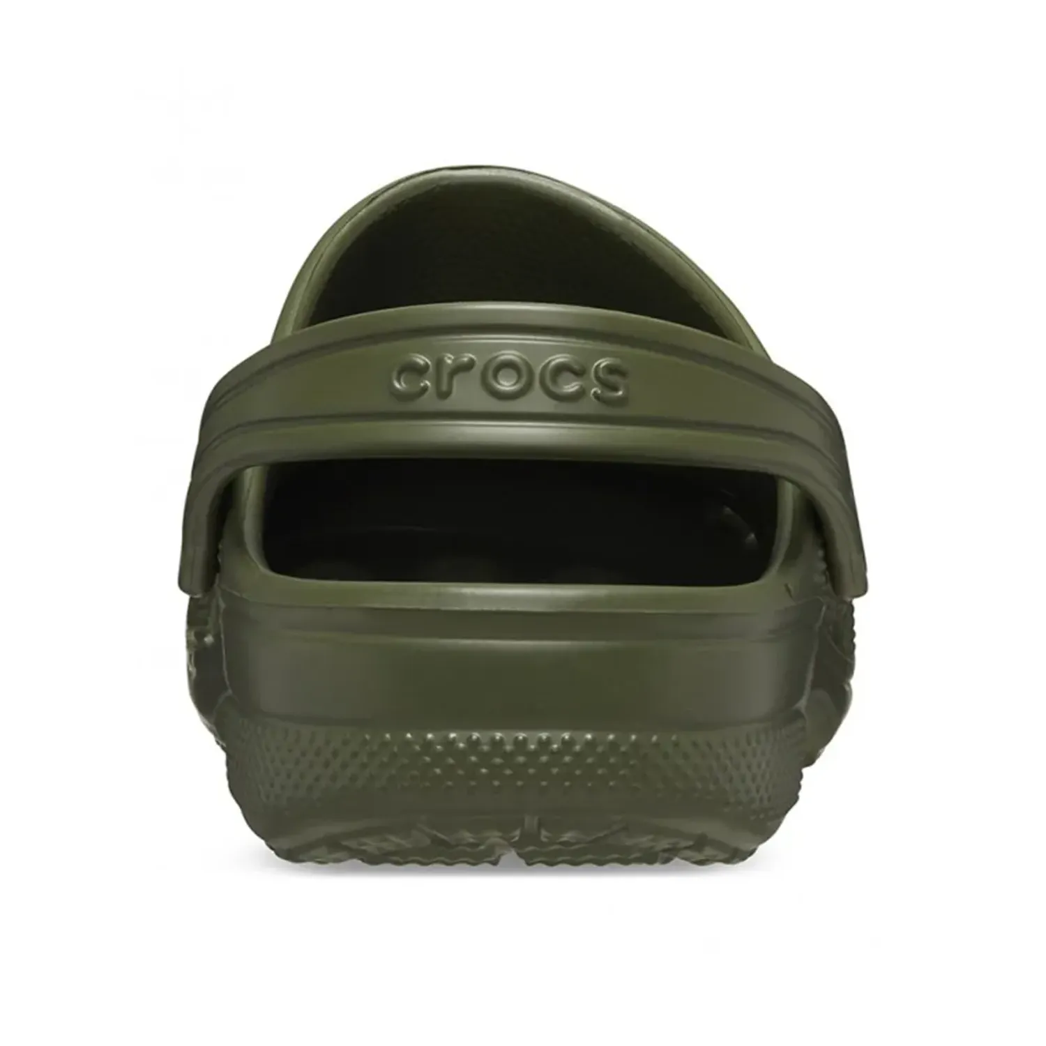 Zuecos Crocs Unisex Niños Classic Baya Clog color verde | Platanitos
