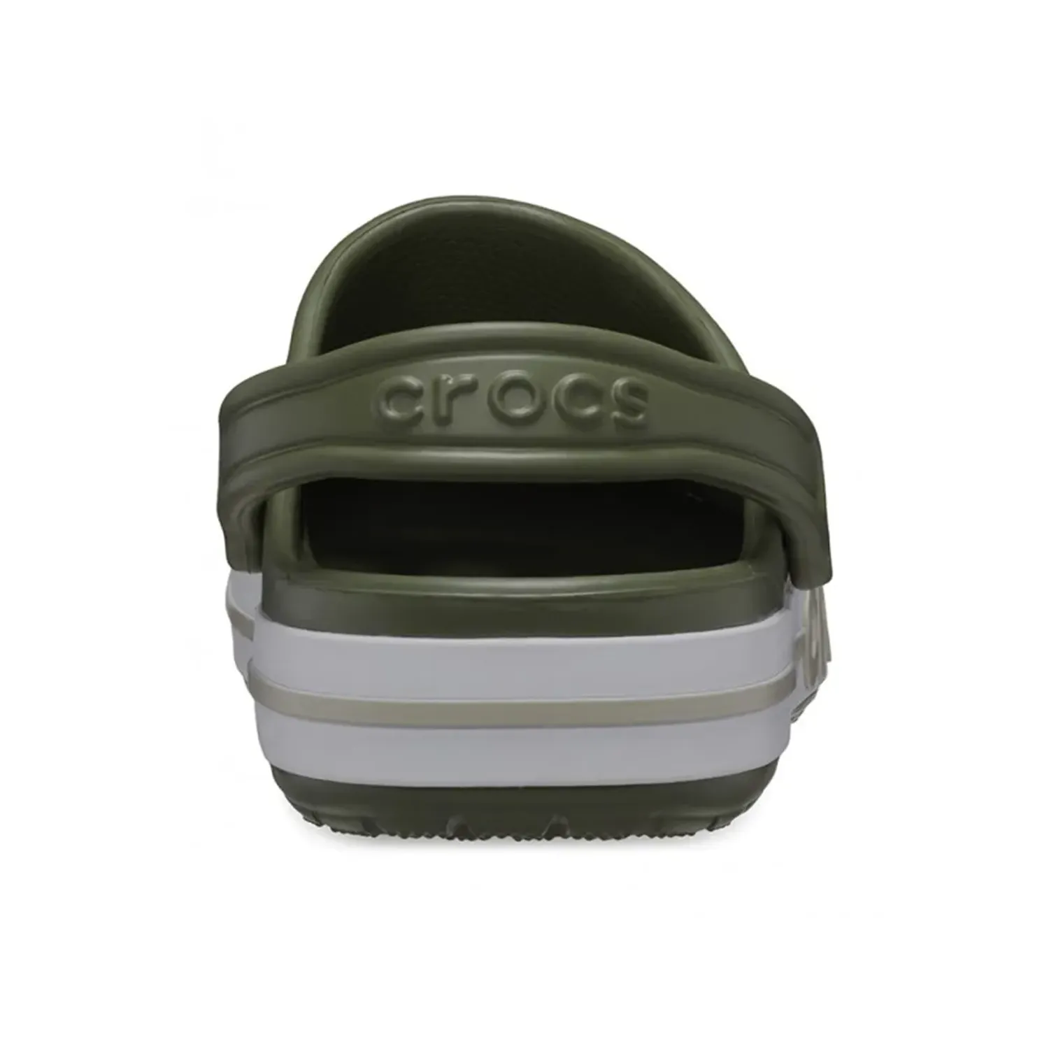 Zuecos Crocs Unisex Bayaband Clog color verde | Platanitos