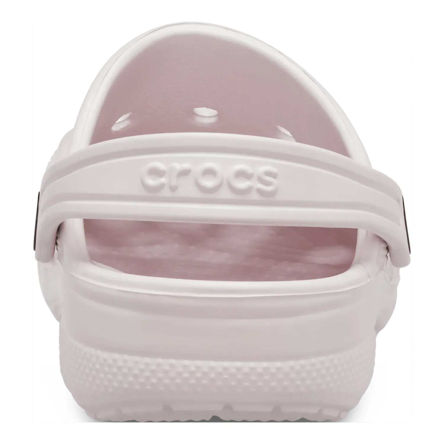 Zuecos Crocs Unisex Niños Classic Baya Clog color rosado pastel | Platanitos