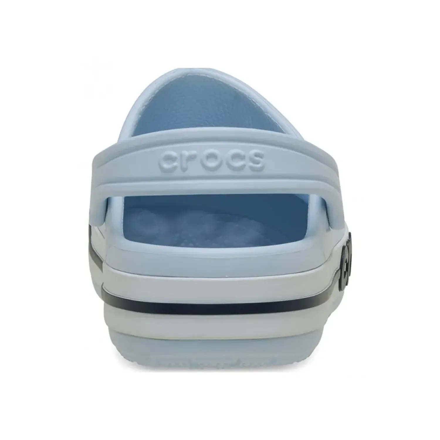 Zuecos Crocs Unisex Niños Bayaband Clog color celeste | Platanitos