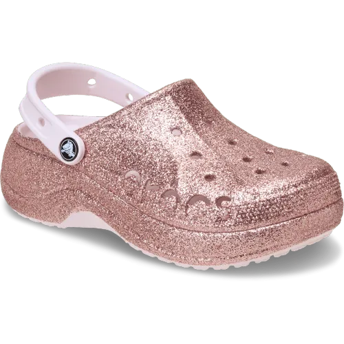CROCS Zuecos Mujer Baya Platform Glitter Clog