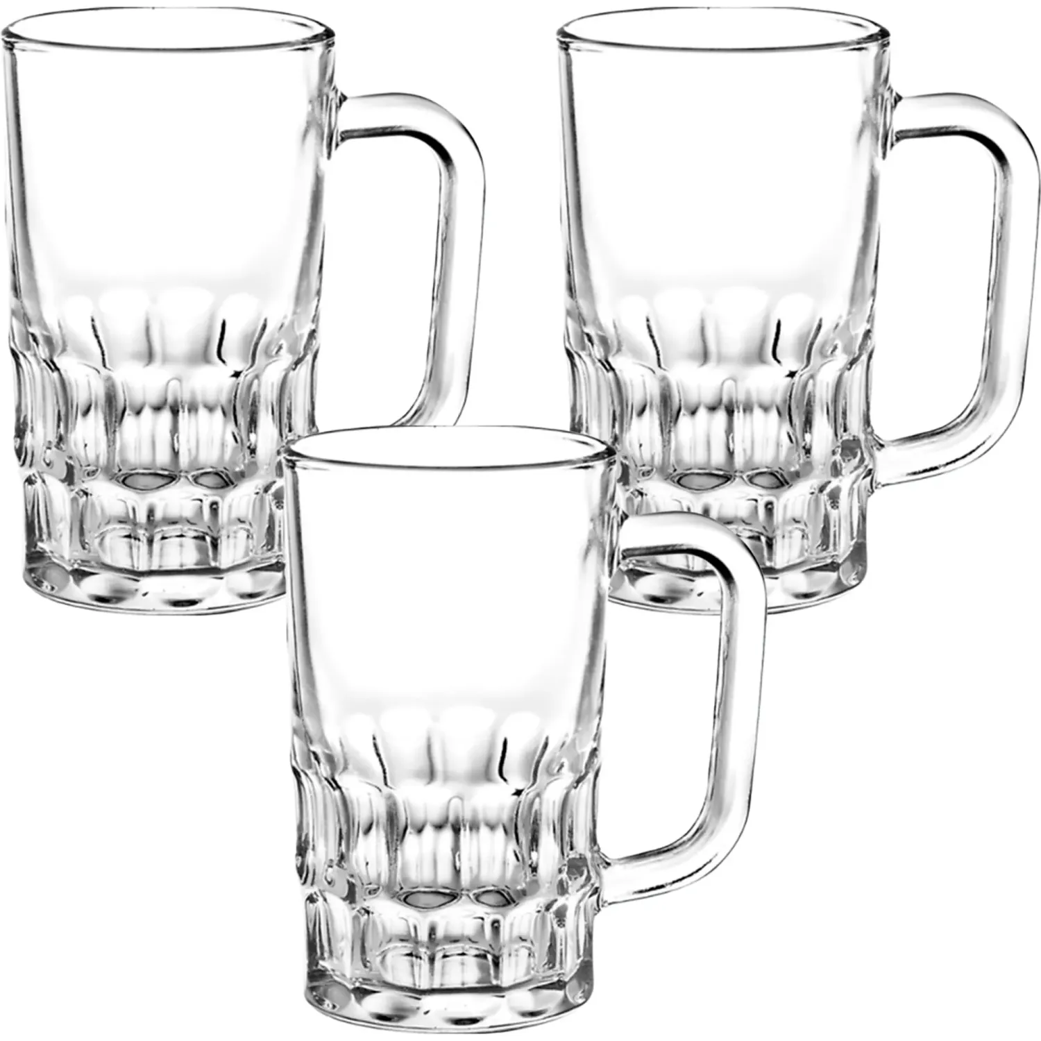 Set Ichimatsu X 3 Jarro Cervecero De 336ml color transparente | Platanitos