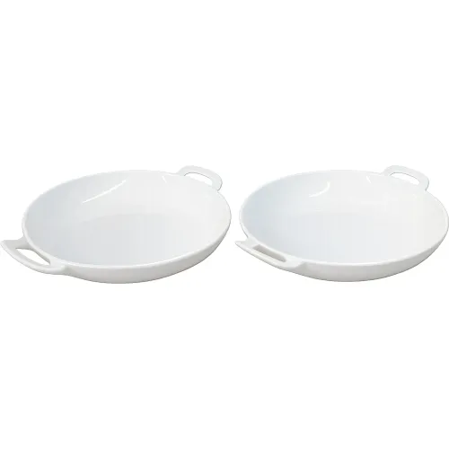 Juego Ichimatsu De Bolos Por 2 Piezas Con Asas Color Blanco color blanco | Platanitos