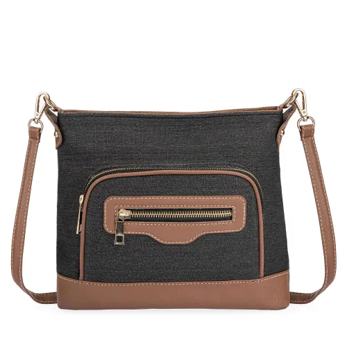 Morral Limoni Dama Tania color negro | Platanitos
