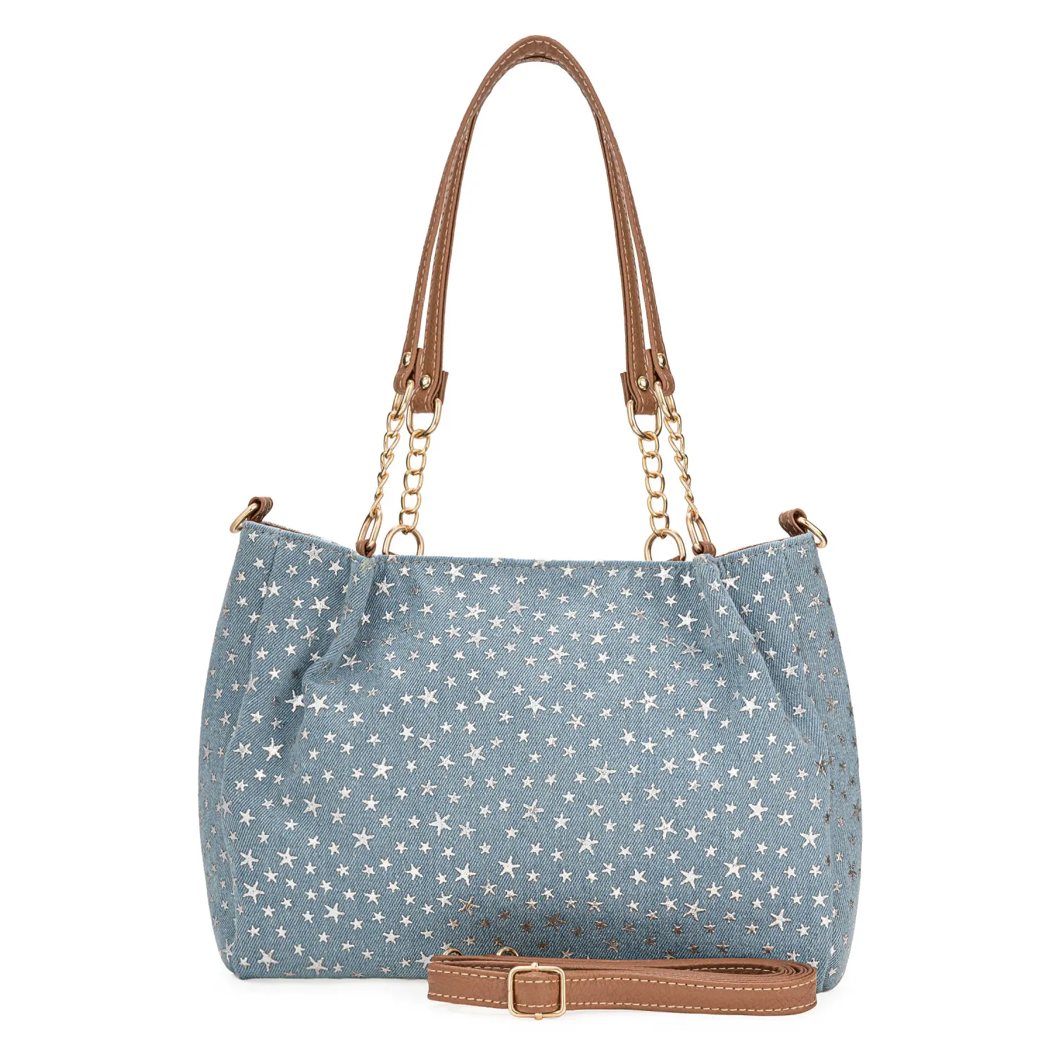 Cartera Limoni Casual Africa color celeste | Platanitos