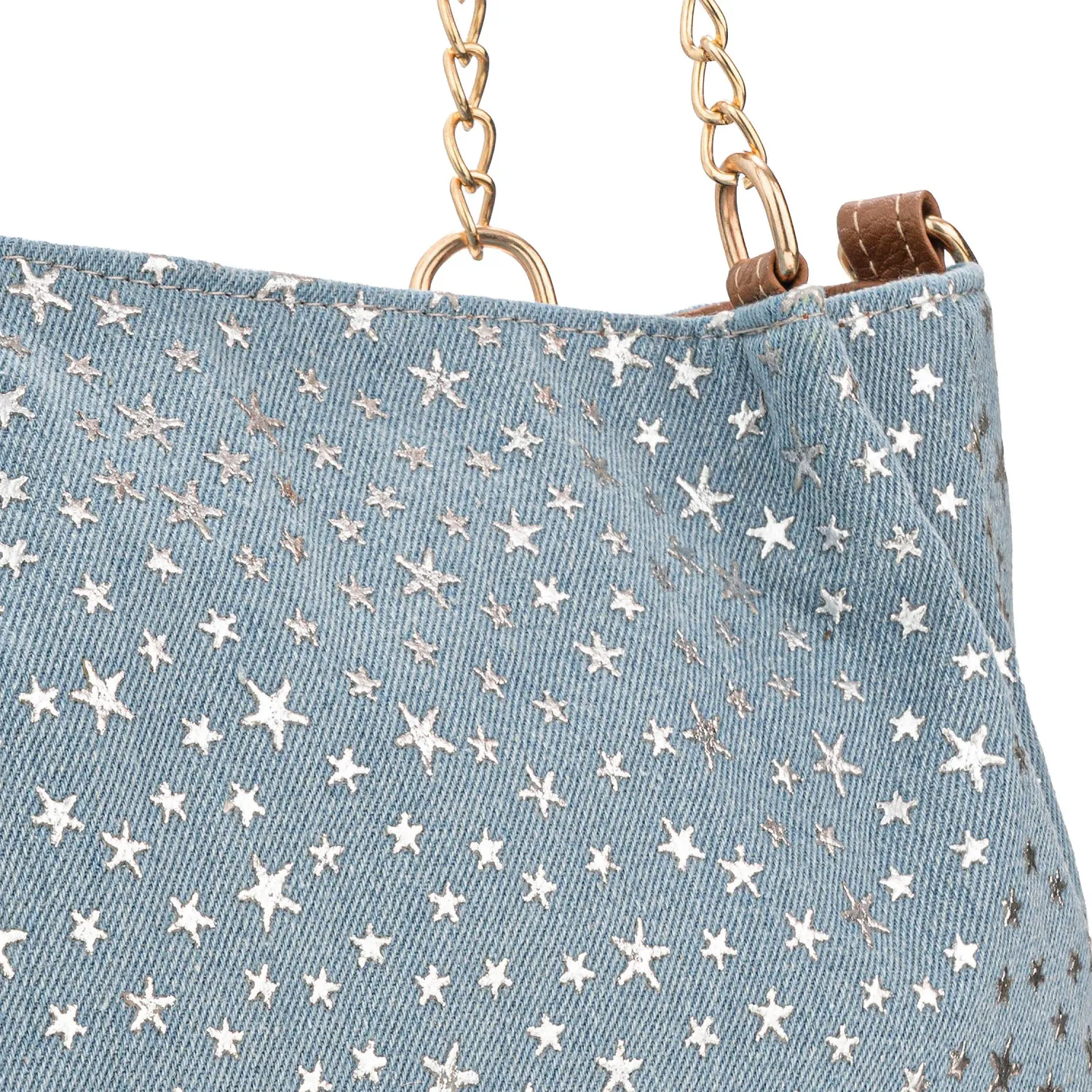 Cartera Limoni Casual Africa color celeste | Platanitos