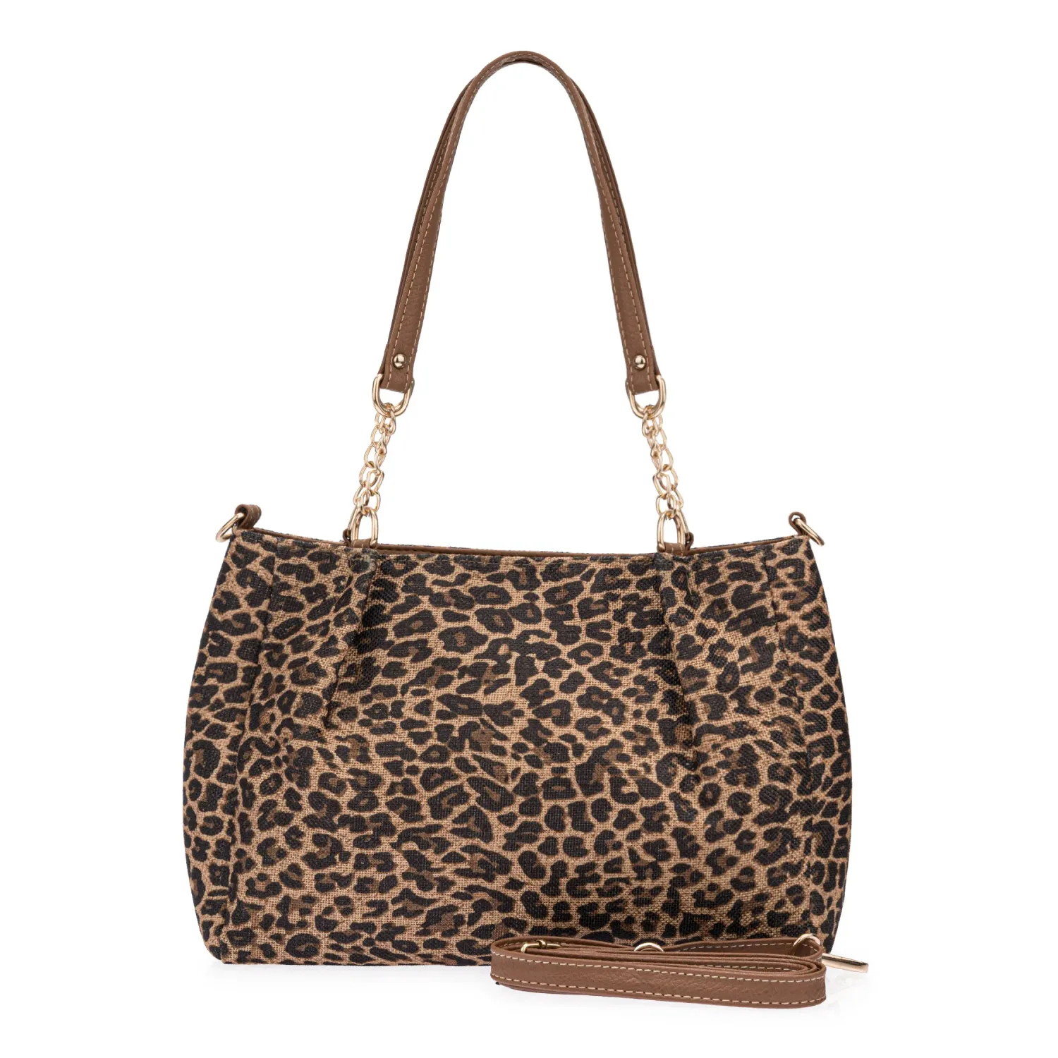 Cartera Limoni Casual Africa color leopardo | Platanitos