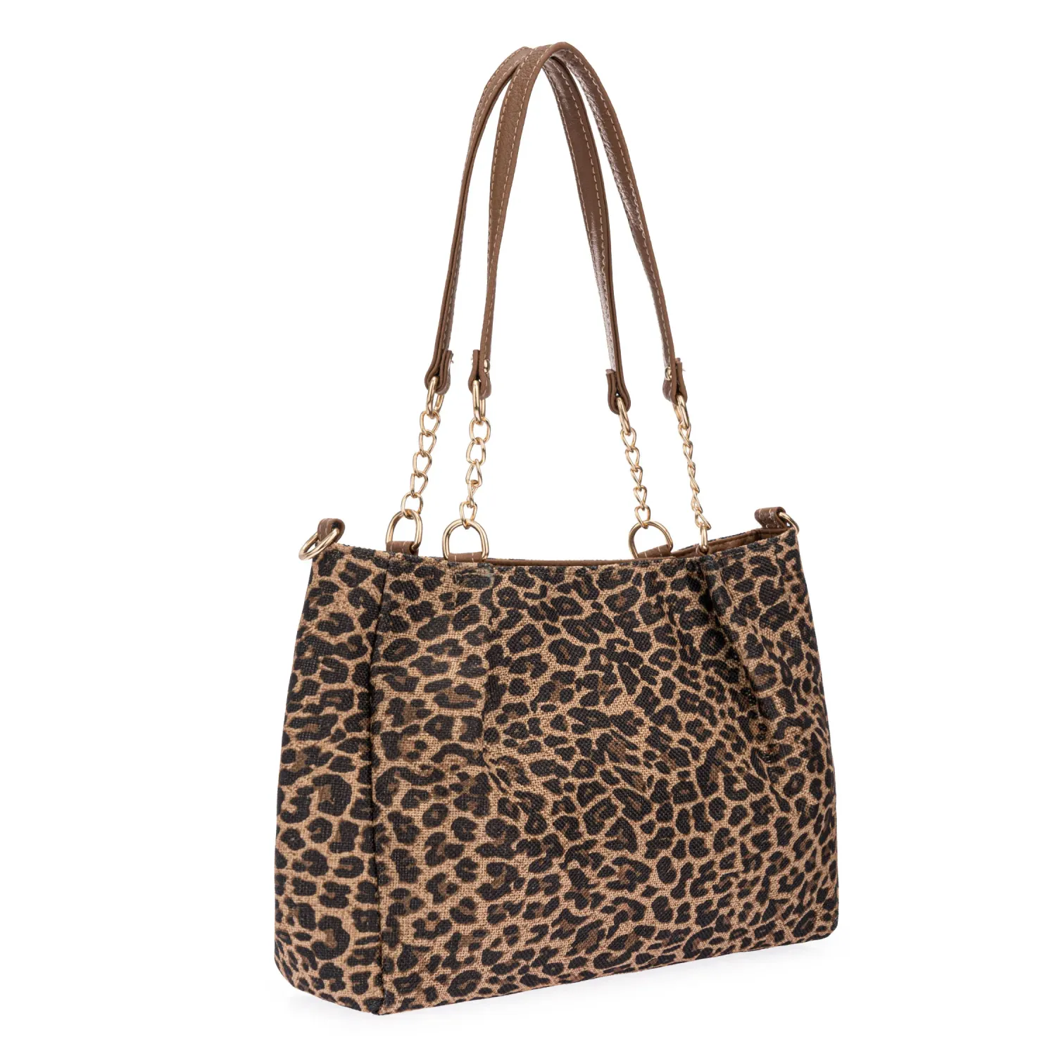 Cartera Limoni Casual Africa color leopardo | Platanitos