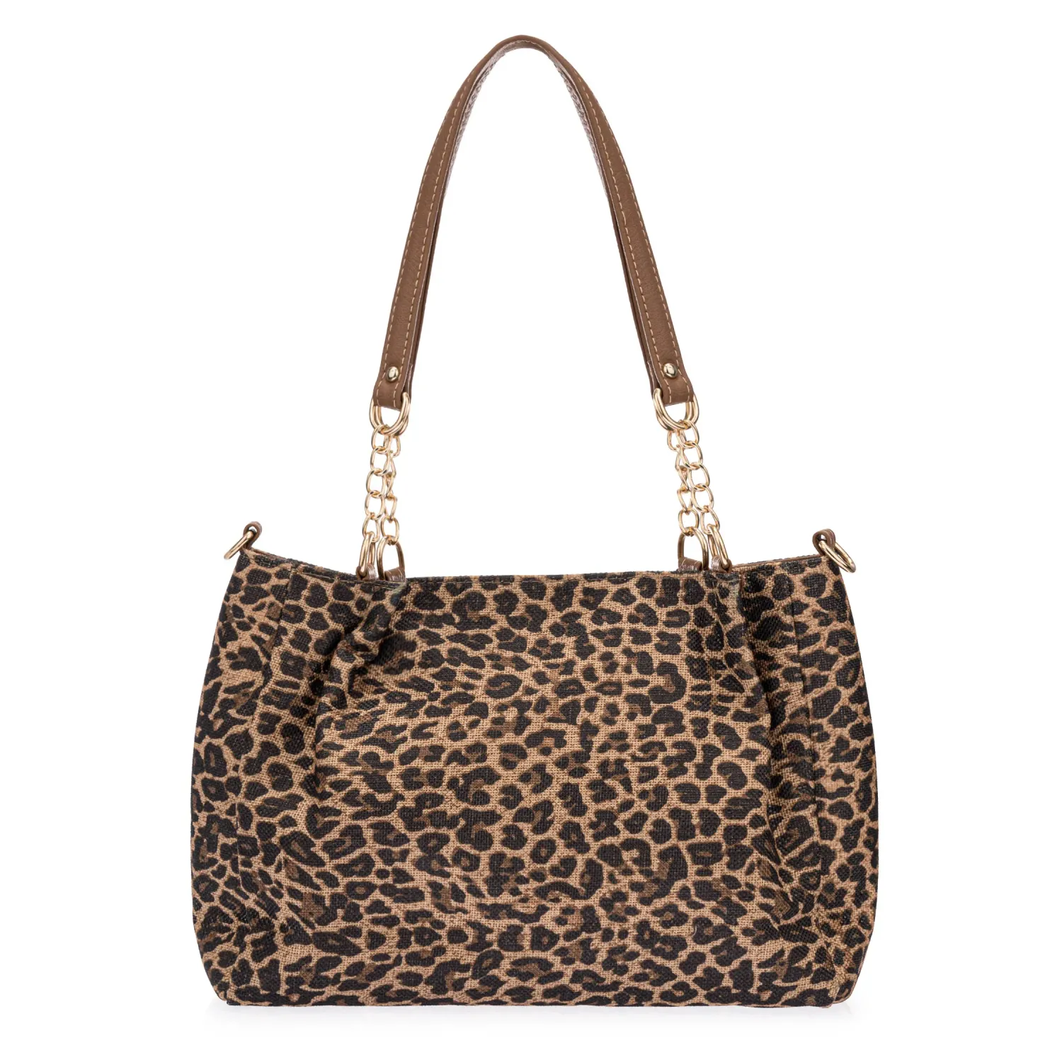 Cartera Limoni Casual Africa color leopardo | Platanitos