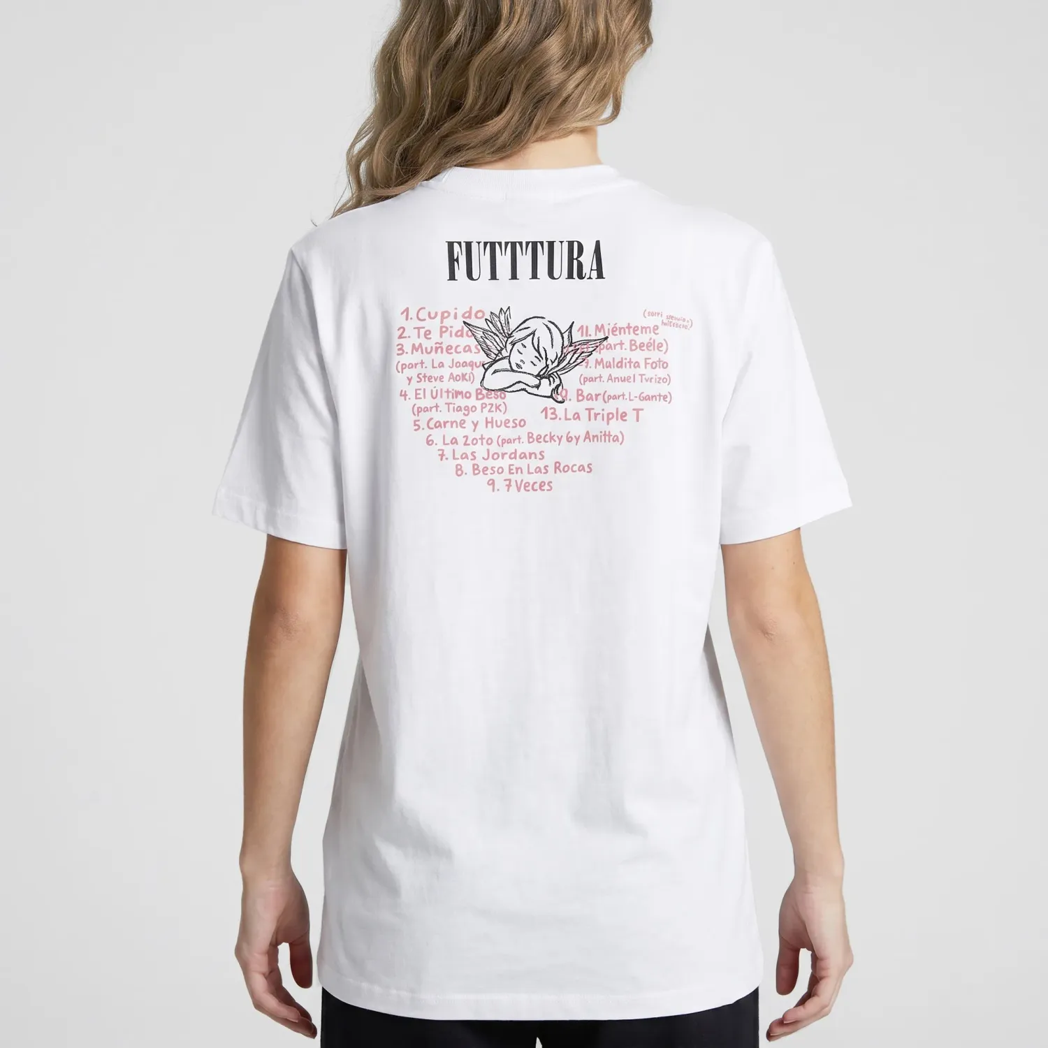 Polo Under Armour Tini Mujer Bfos Logo Tee Ss  Cupido color blanco | Platanitos