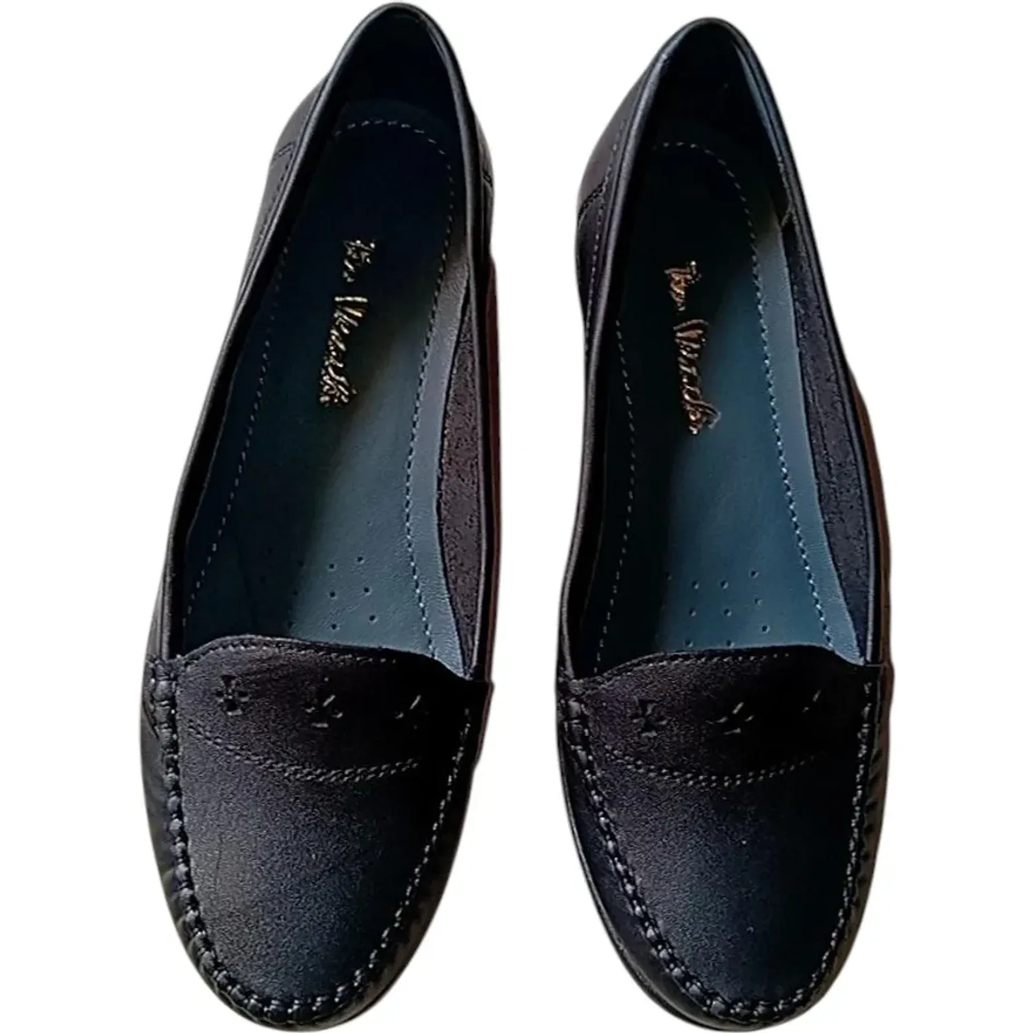 TIME VEROCHY Mocasin Time Verochy Cuero Mujer Tv31 color negro | Platanitos