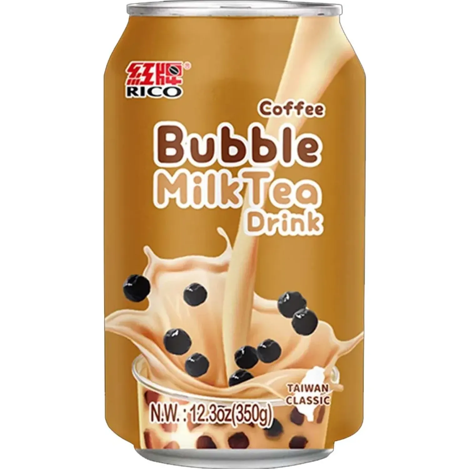 Bebida Rico Bubble Milk Tea Con Caffe X 350ml color varios | Platanitos