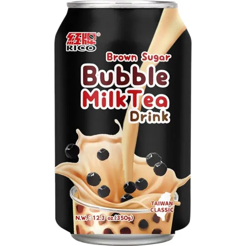 RICO Varios Bebida Bubble Milk Tea Con Azucar Rubia X 350ml