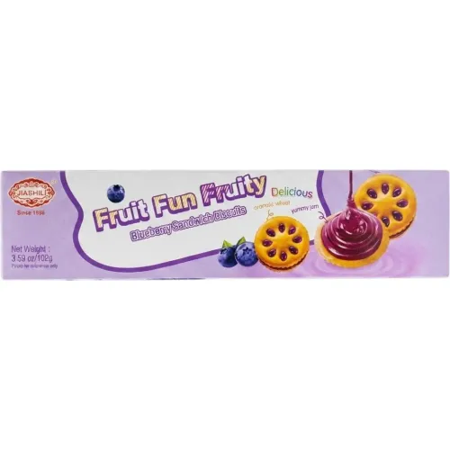 XIAOWANGZI Varios Galleta Rellena Con Crema De Arandano 102 Gr