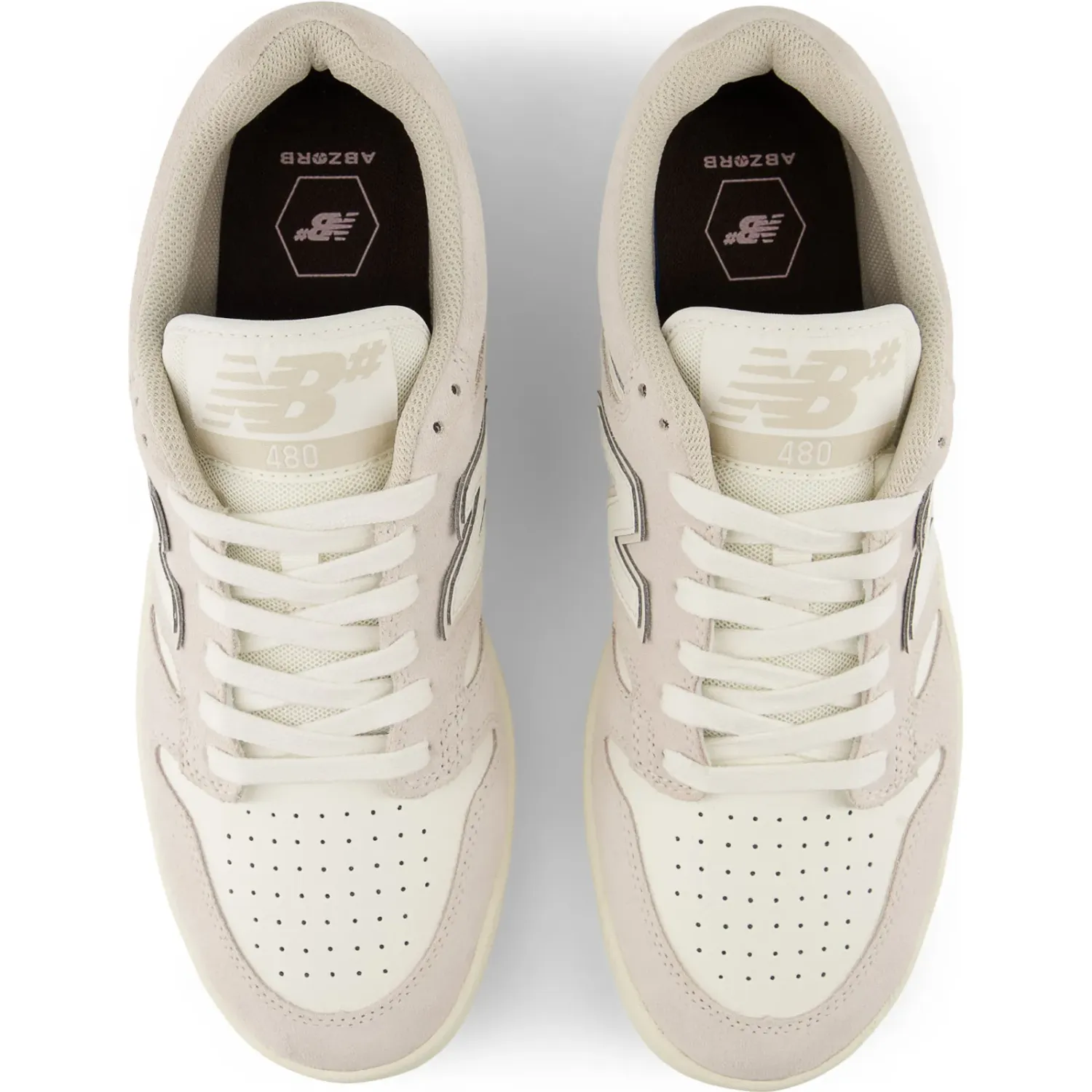 Zapatillas New Balance Urbanas Hombre 480 color blanco | Platanitos