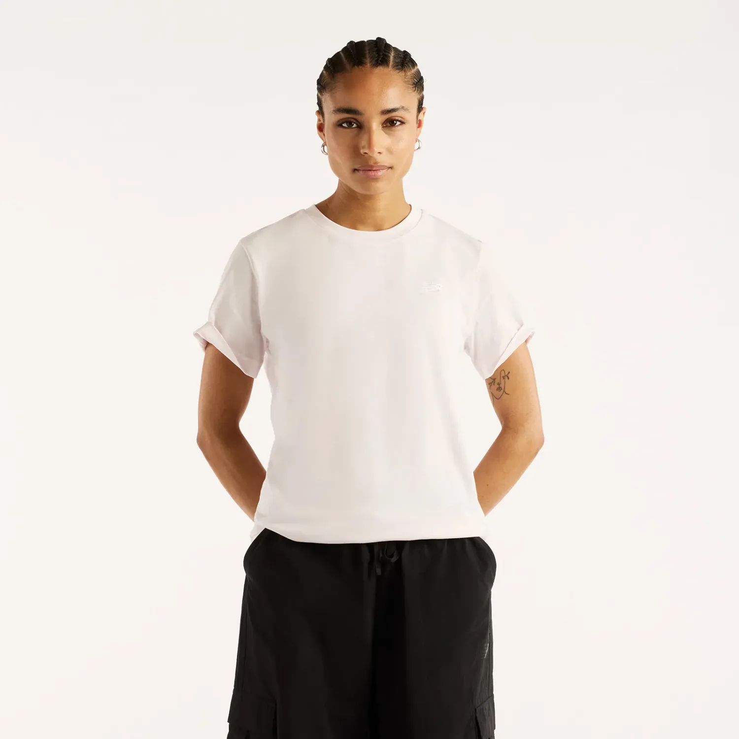 New Balance Polo New Balance Deportivo Sport Essentials Jersey color blanco | Platanitos